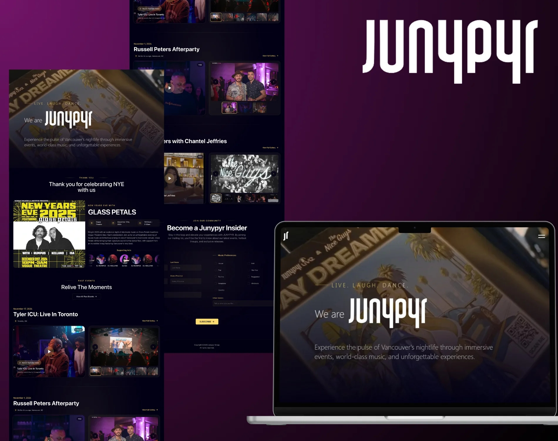 Junypyr Website Design